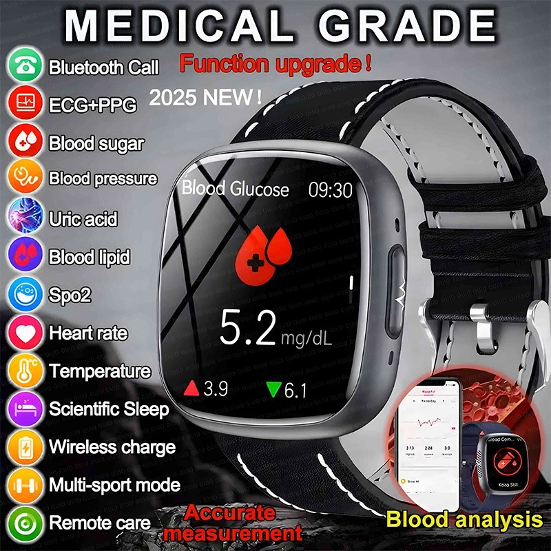 Ƿ   Ʈ ġ  ECG+PPG    ɹڼ  ȭ ǰ SmartWatch 2025